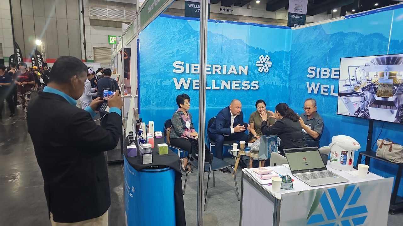 Siberian Wellness ขยายการดำเนินธุรกิจในประเทศไทย Wellness and Healthcare EXPO 2026