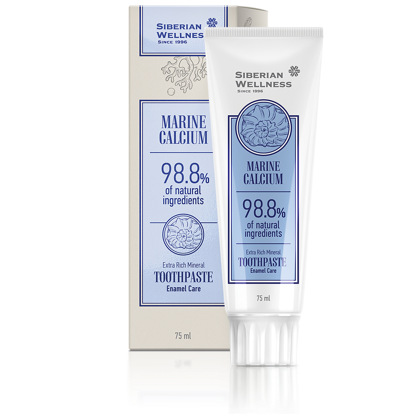 Kem đánh răng canxi - «Từ sinh vật biển» – làm chắc răng