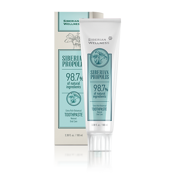 Toothpastes - Siberian Propolis Extra rich botanical toothpaste Natural Oral Care