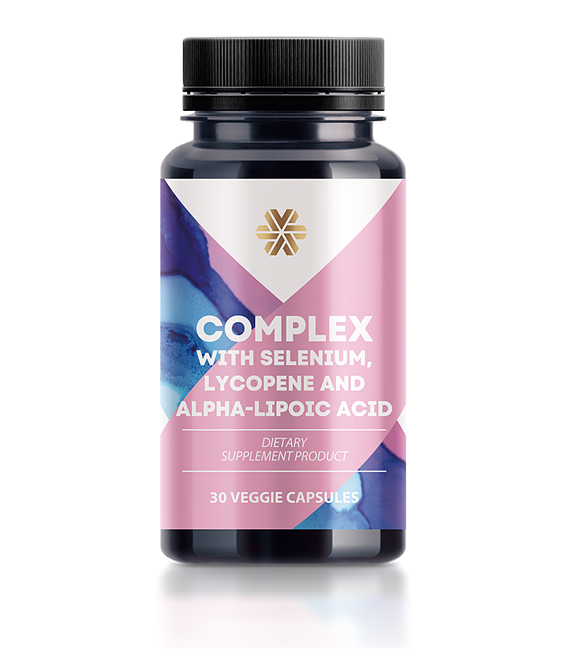 Dietary Supplement Product - Complex with Selenium, Lycopene and Alpha-lipoic Acid