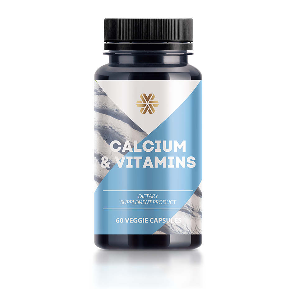 Dietary Supplement Product - Calcium & Vitamins 